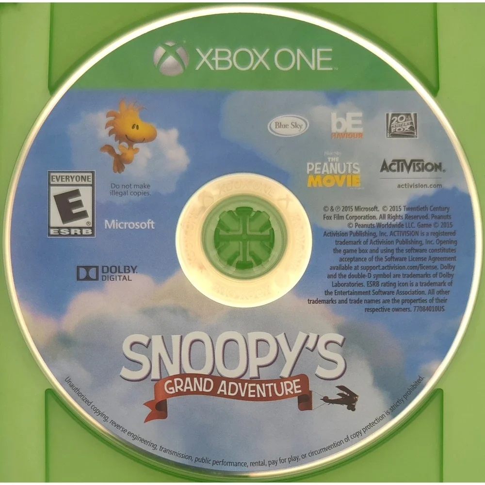 Snoopy's Grand Adventure - Xbox One - Tested‎ & Working
